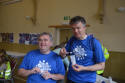 Michael and David in ther hall