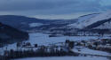 Looking up the valley  winter 2010